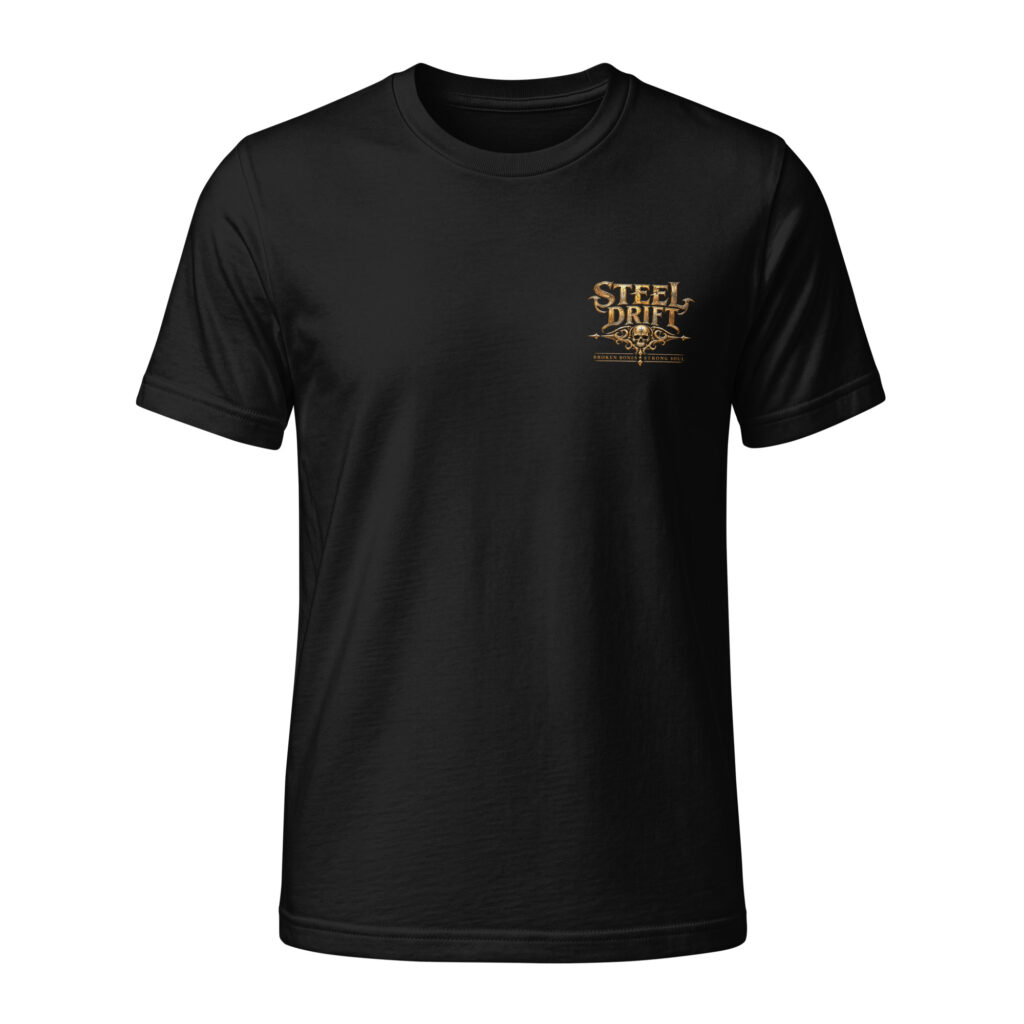Steel Drift “Broken Bones • Strong Soul” Fine Logo Tee